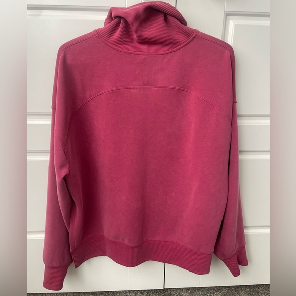 Lululemon Softstreme Funnel Neck Sweater - Pomegranate - Picture 3 of 3